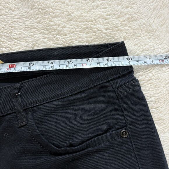 Jordache Denim Jeans Women’s 12 Black Ruby Straight Leg 5 Pocket Denim Casual - Picture 8 of 11